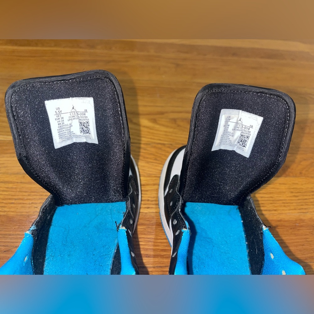 Nike Air Jordan Dunk Low Summit Industrial Blue Sneakers - Picture 5 of 6